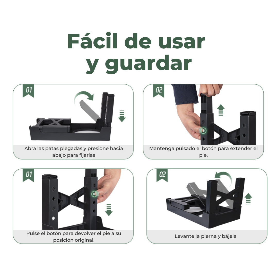 Comedero Elevado Doble